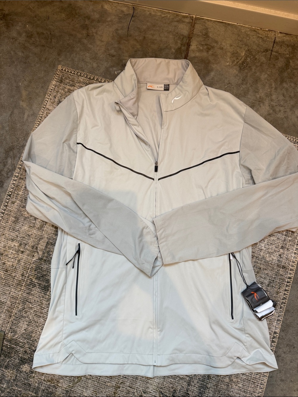 K JUST wind jacket NWT